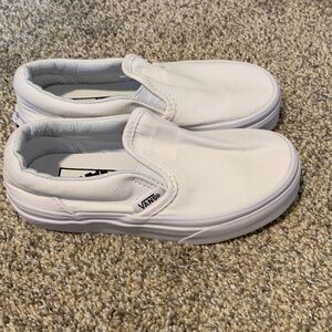 Vans Classic White Slip-On Shoes